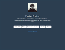 Tablet Screenshot of florian-brinker.de